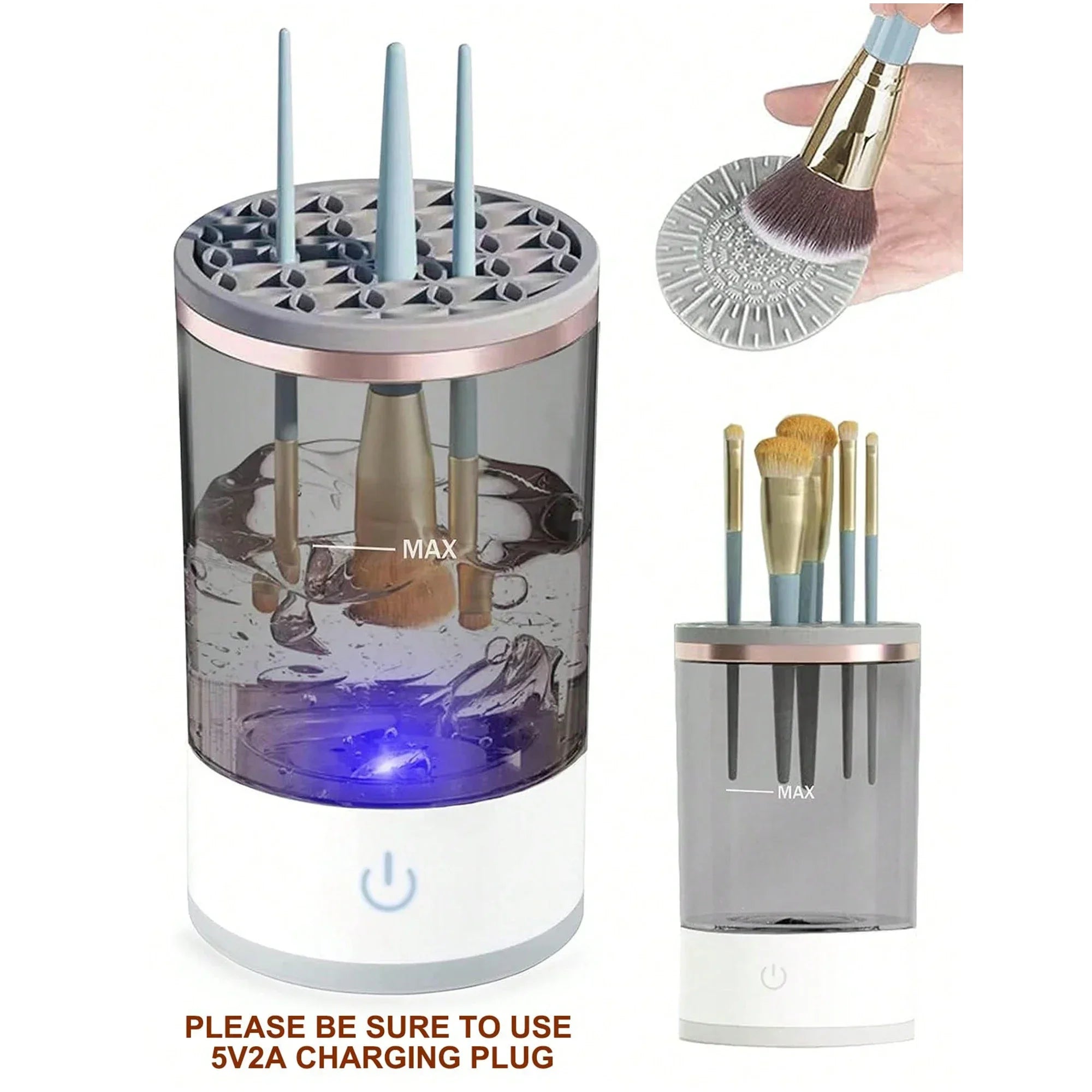 GLOWESS™ Automatic Makeup Brush Cleaner